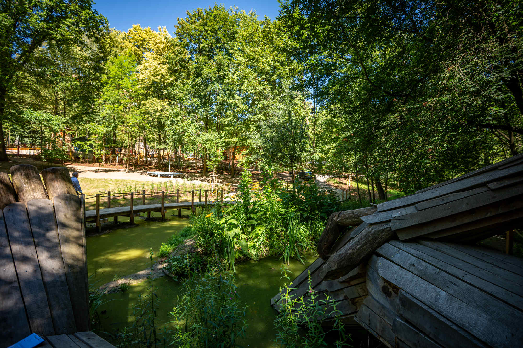 Dokončený Park nad rybníkem v lokalitě Bělského lesa. Foto: Lukáš Kaboň Dokončený Park nad rybníkem v lokalitě Bělského lesa. Foto: Lukáš Kaboň